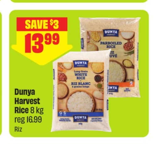 Dunya Harvest Rice 8 kg