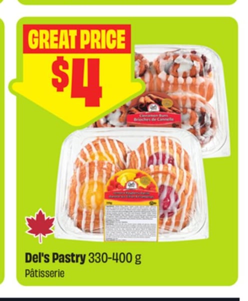 Del's Pastry 330-400 g
