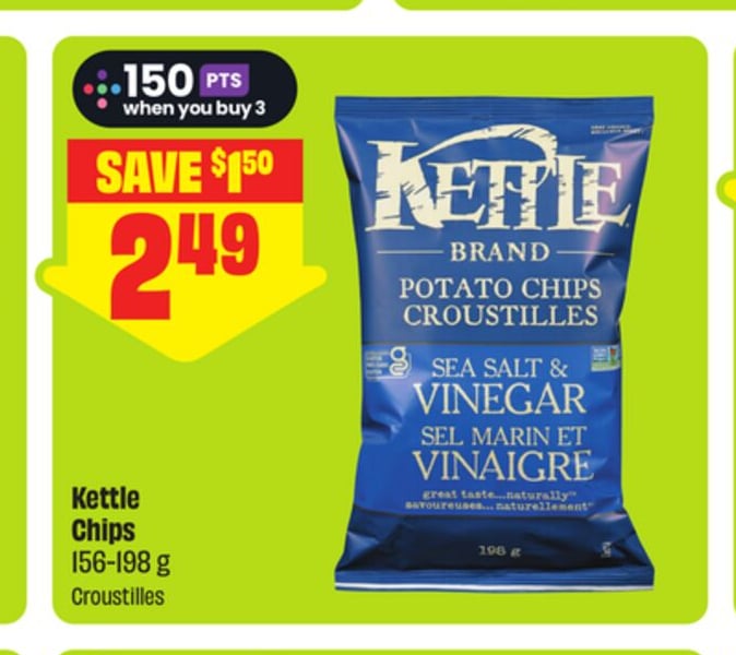 Kettle Chips 156-198 g