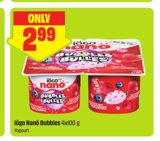 iögo Nanö Bubbles 4x100 g