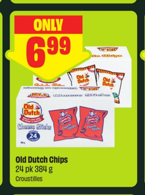 Old Dutch Chips 24 pk 384 g