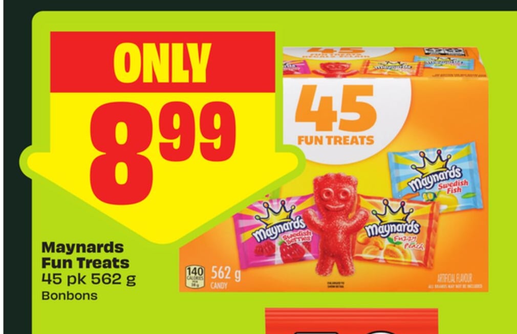 Maynards Bonbons 45 pk 562 g