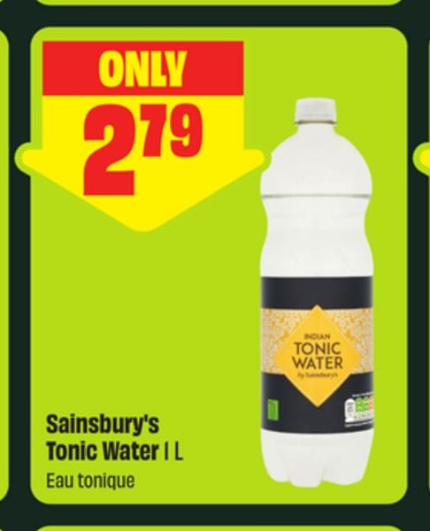 Sainsbury's Tonic Water 1 L