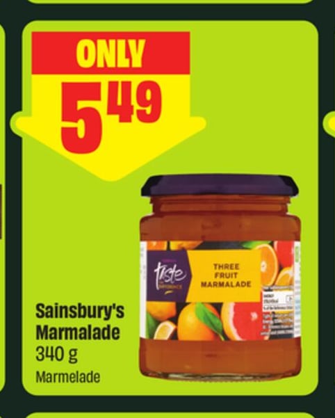 Sainsbury's Marmalade 340 g