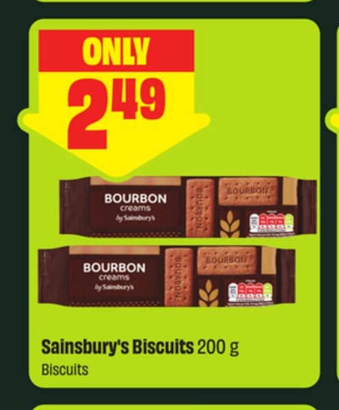 Sainsbury's Biscuits 200 g