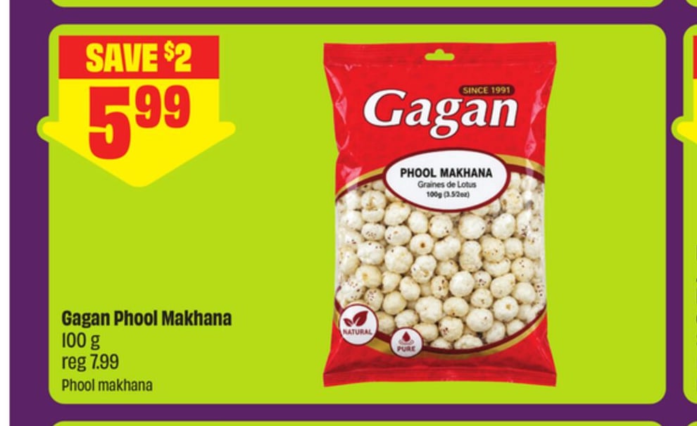 Gagan Phool Makhana 100 g - FreshCo Diwali