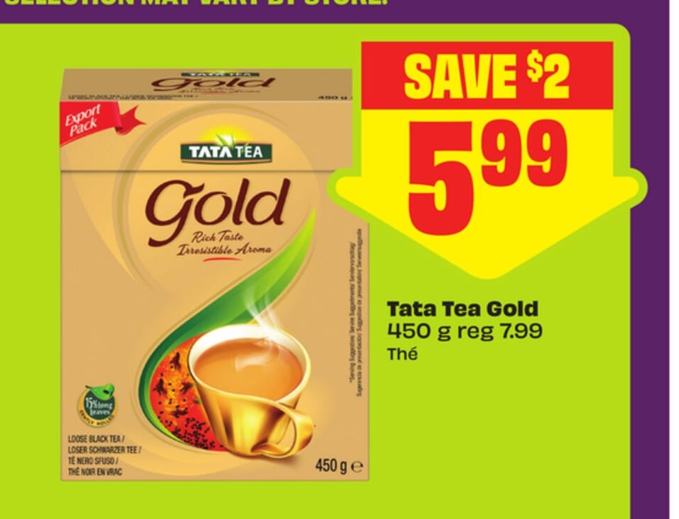 Tata Tea Gold 450 g - FreshCo Diwali