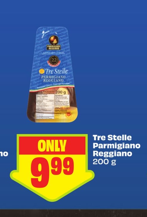 Tre Stelle Parmigiano Reggiano 200 g