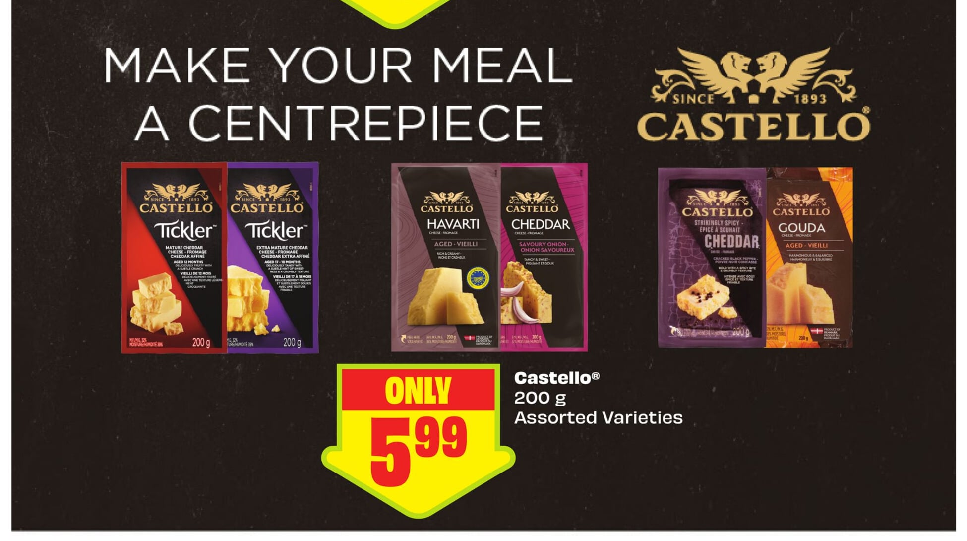 Castello® 200 G Assorted Varieties