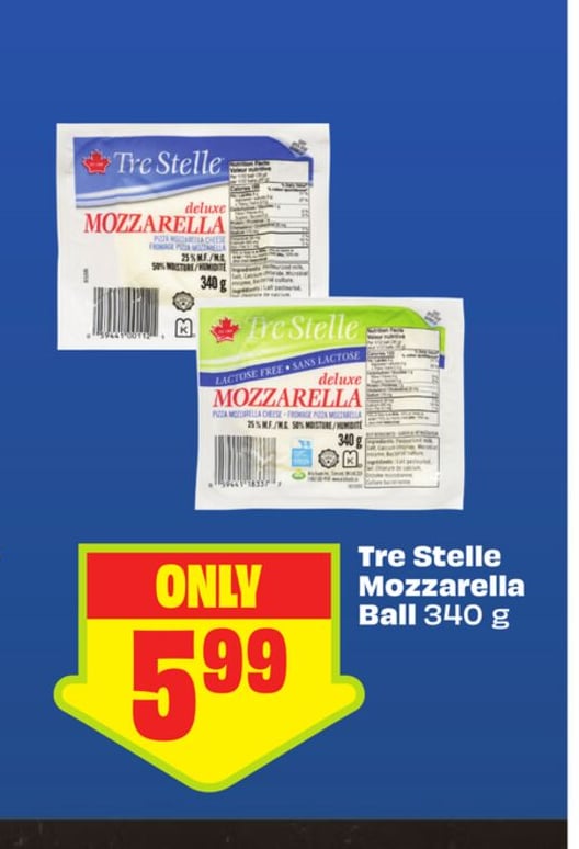 Tre Stelle Mozzarella Ball 340 g