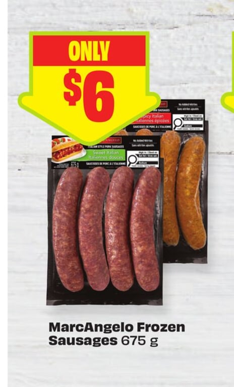 MarcAngelo Frozen Sausages 675 g