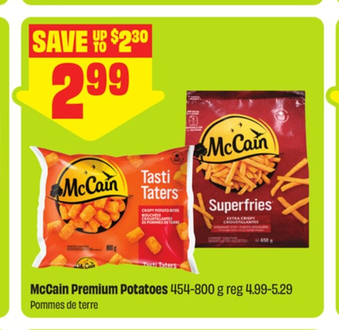McCain Premium Potatoes