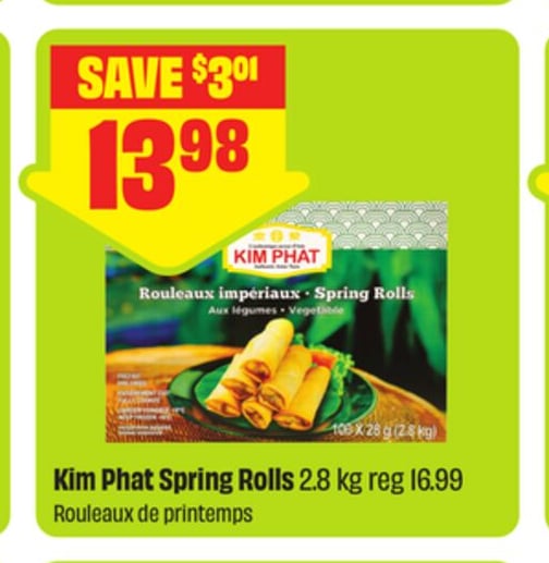 Kim Phat Spring Rolls - FreshCo Mid-Autumn