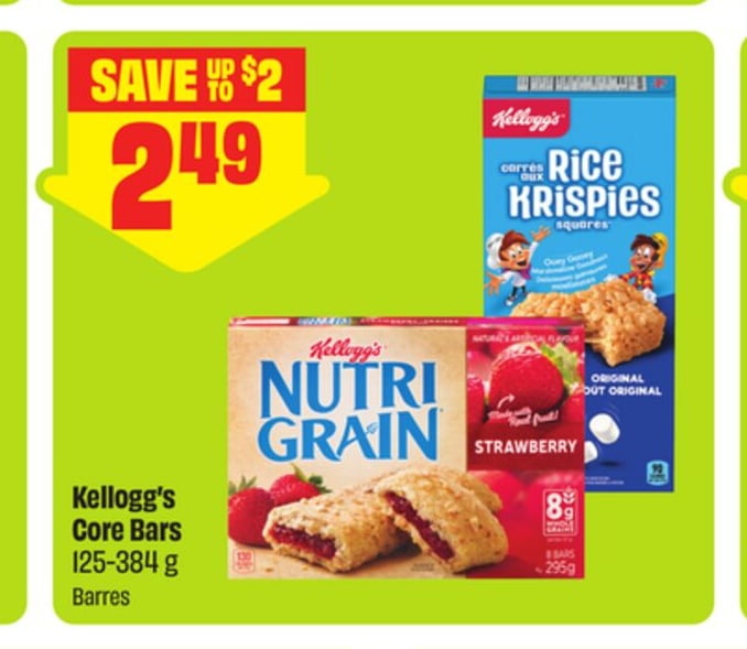 Kellogg's Core Bars