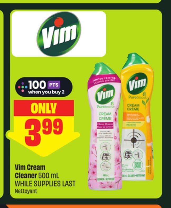 Vim Cream Cleaner
