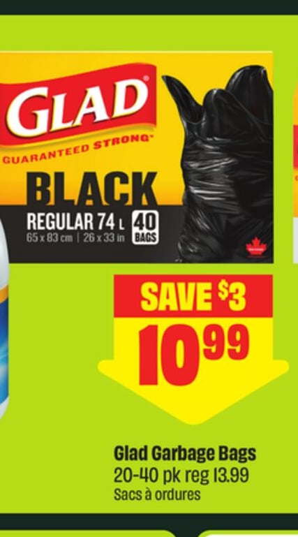 Glad Garbage Bags