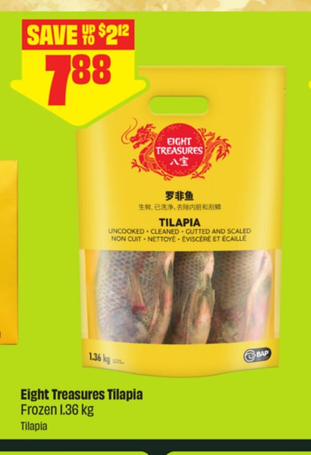 Eight Treasures Tilapia - FreshCo Mid-Autumn