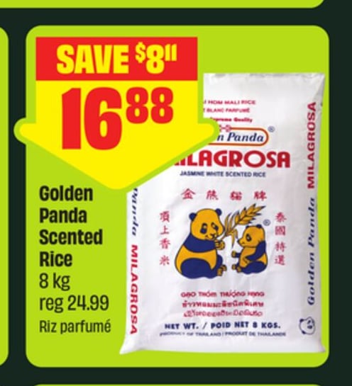 Golden Panda Scented Rice