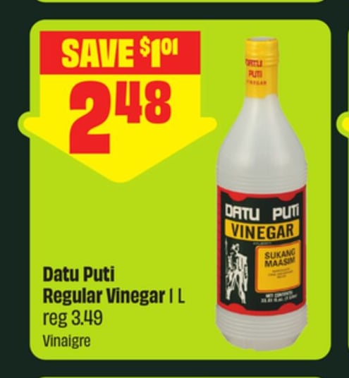 Datu Puti Regular Vinegar