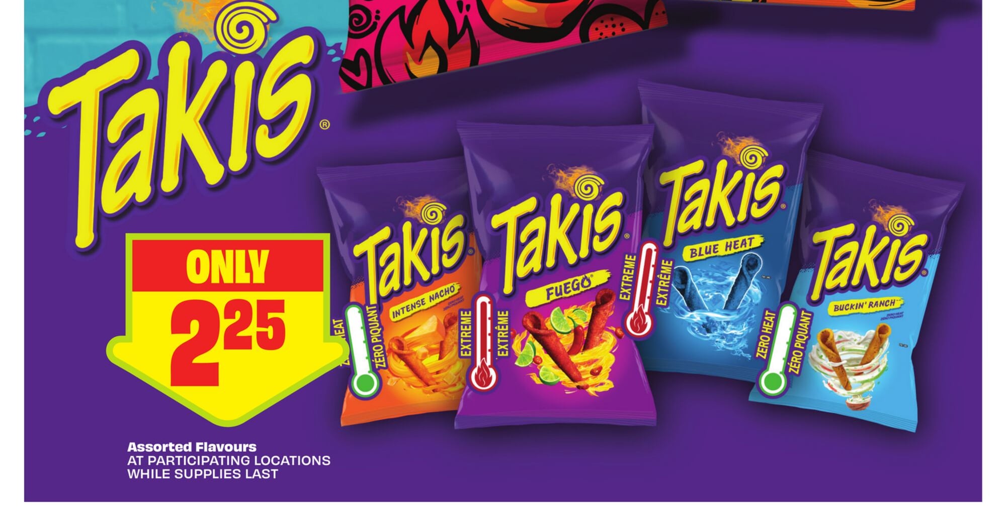 Takis Assorted flavours