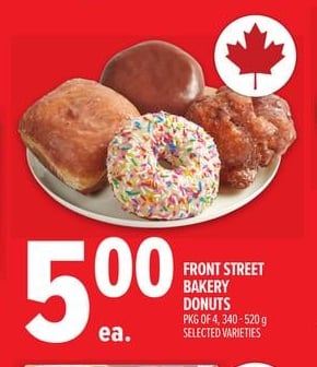 FRONT STREET BAKERY DONUTS