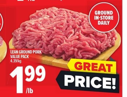 LEAN GROUND PORK