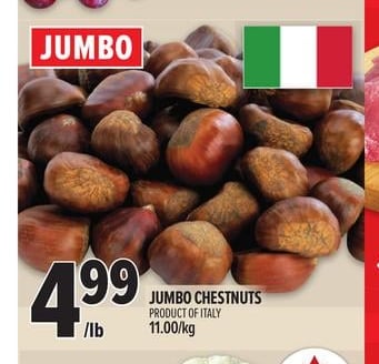 JUMBO CHESTNUTS