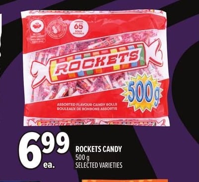 ROCKETS CANDY