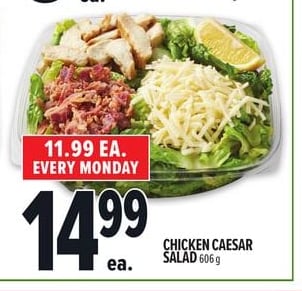 CHICKEN CAESAR SALAD