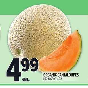 ORGANIC CANTALOUPES