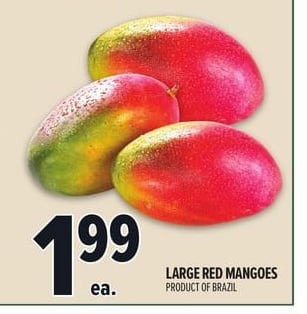 LARGE RED MANGOES