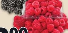 RASPBERRIES, BLACKBERRIES