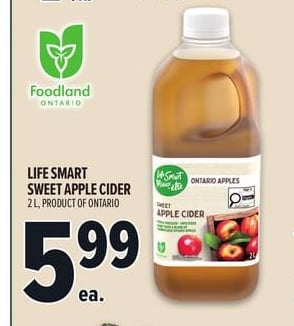 LIFE SMART SWEET APPLE CIDER