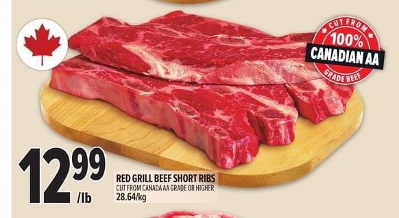 RED GRILL BEEF SHORT RIBS