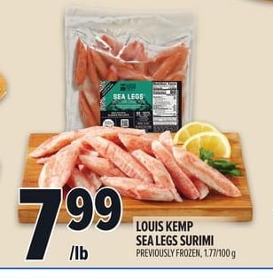 LOUIS KEMP SEA LEGS SURIMI
