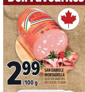 SAN DANIELE MORTADELLA
