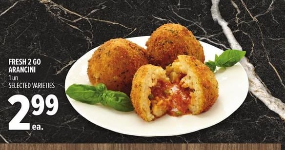 FRESH 2 GO ARANCINI