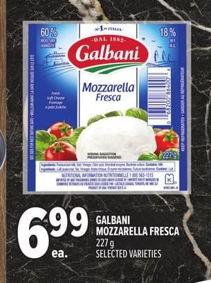 GALBANI MOZZARELLA FRESCA