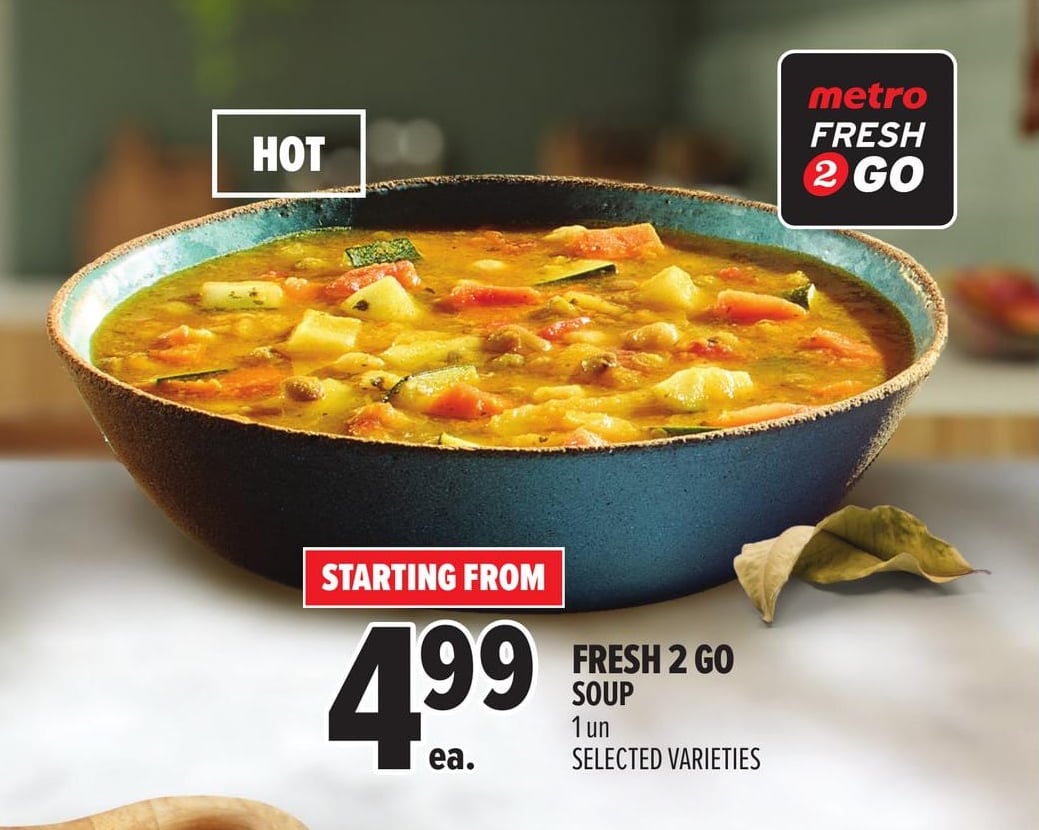 FRESH 2 GO SOUP