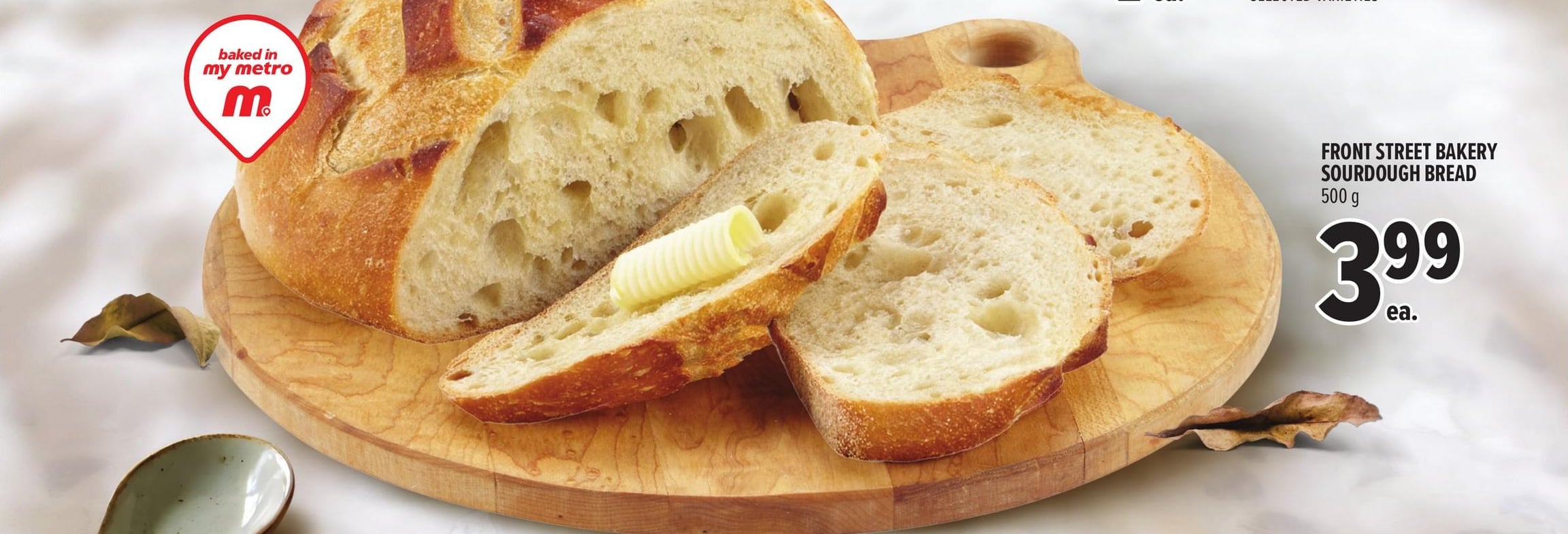 FRONT STREET BAKERY SOURDOUGH BREAD