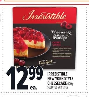 IRRESISTIBLE NEW YORK STYLE CHEESECAKE