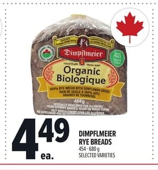 DIMPFLMEIER RYE BREADS