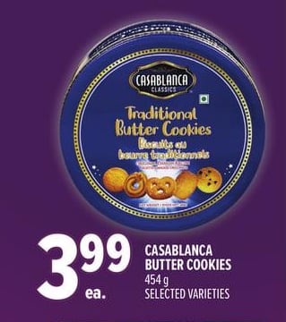 CASABLANCA BUTTER COOKIES