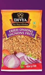 DIVYA PICKLE CONDIMENTS, SEASONING OR FRIED ONIONS