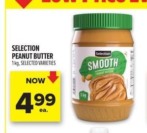 SELECTION PEANUT BUTTER