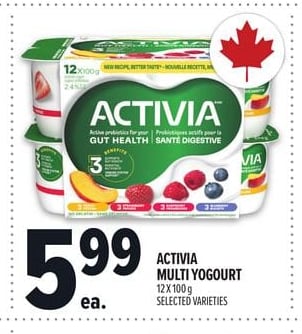 ACTIVIA MULTI YOGOURT