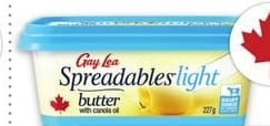 GAY LEA SPREADABLES BUTTER WITH CANOLA OIL