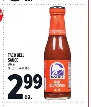 TACO BELL SAUCE