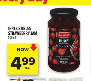 IRRESISTIBLES STRAWBERRY JAM