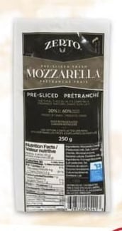ZERTO MOZZARELLA